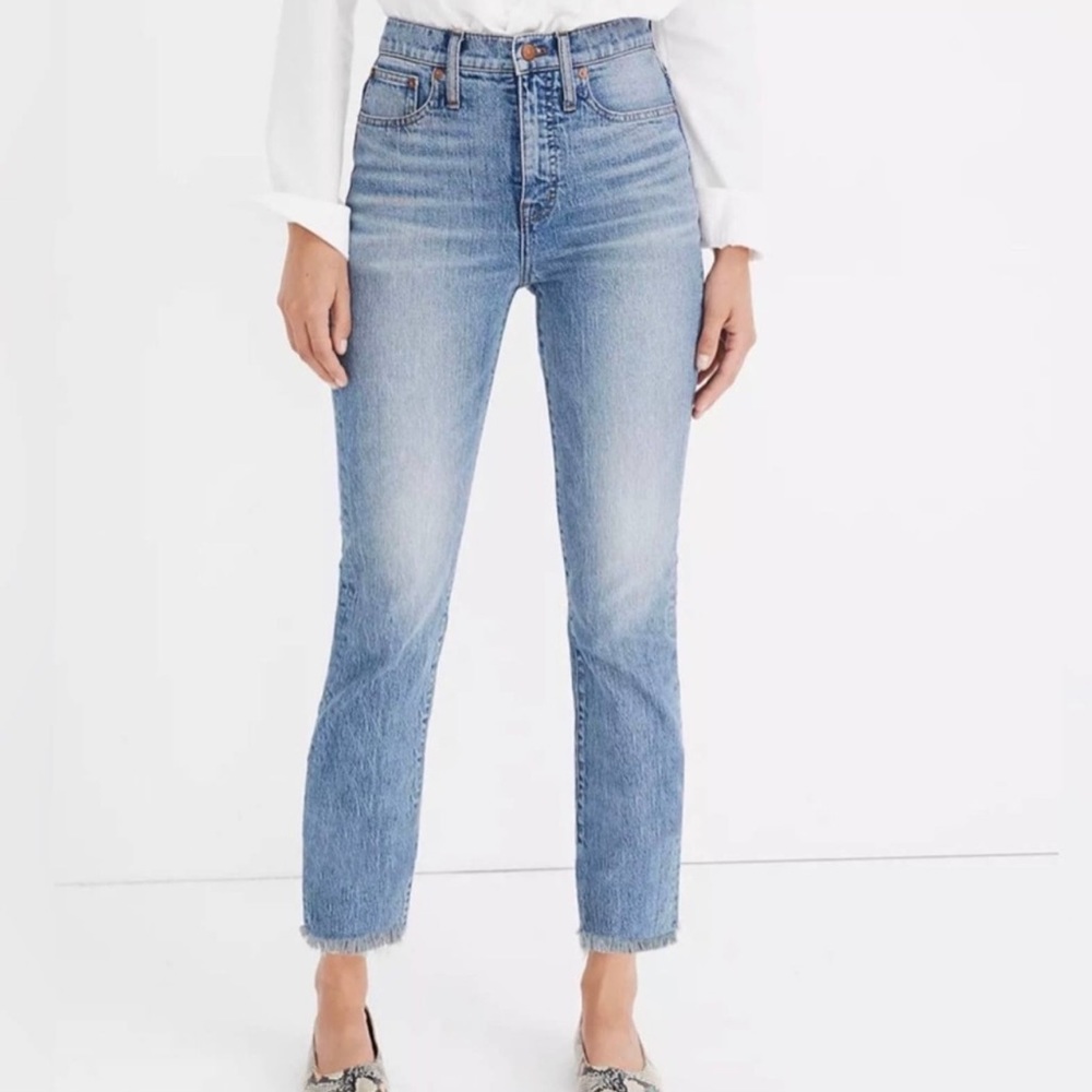Madewell Women's Jeans | The Perfect Vintage Jean with Frayed Hem - Picture 2 of 6
